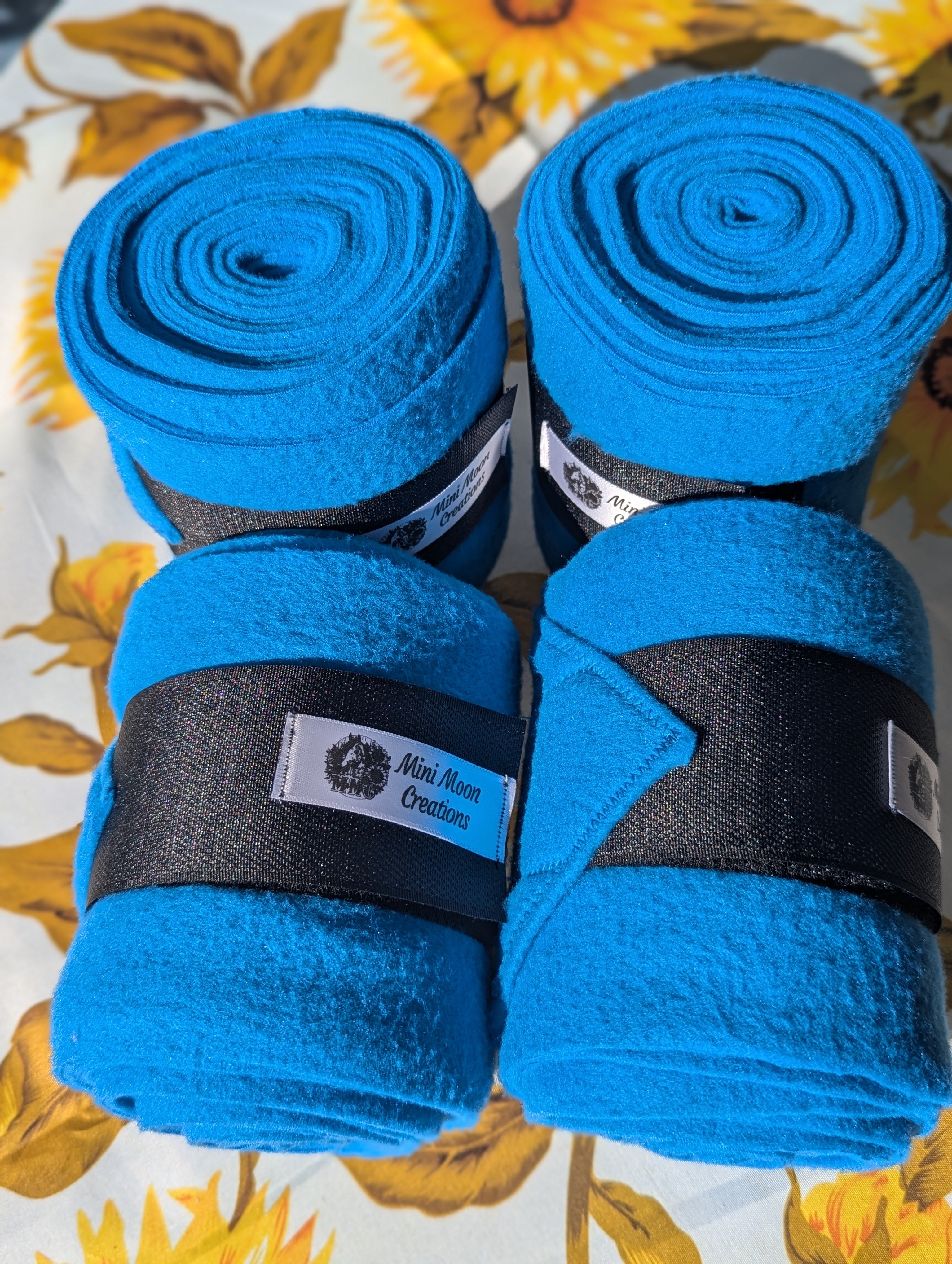 Modèle 017 - Bleu royal - Ensemble de 4