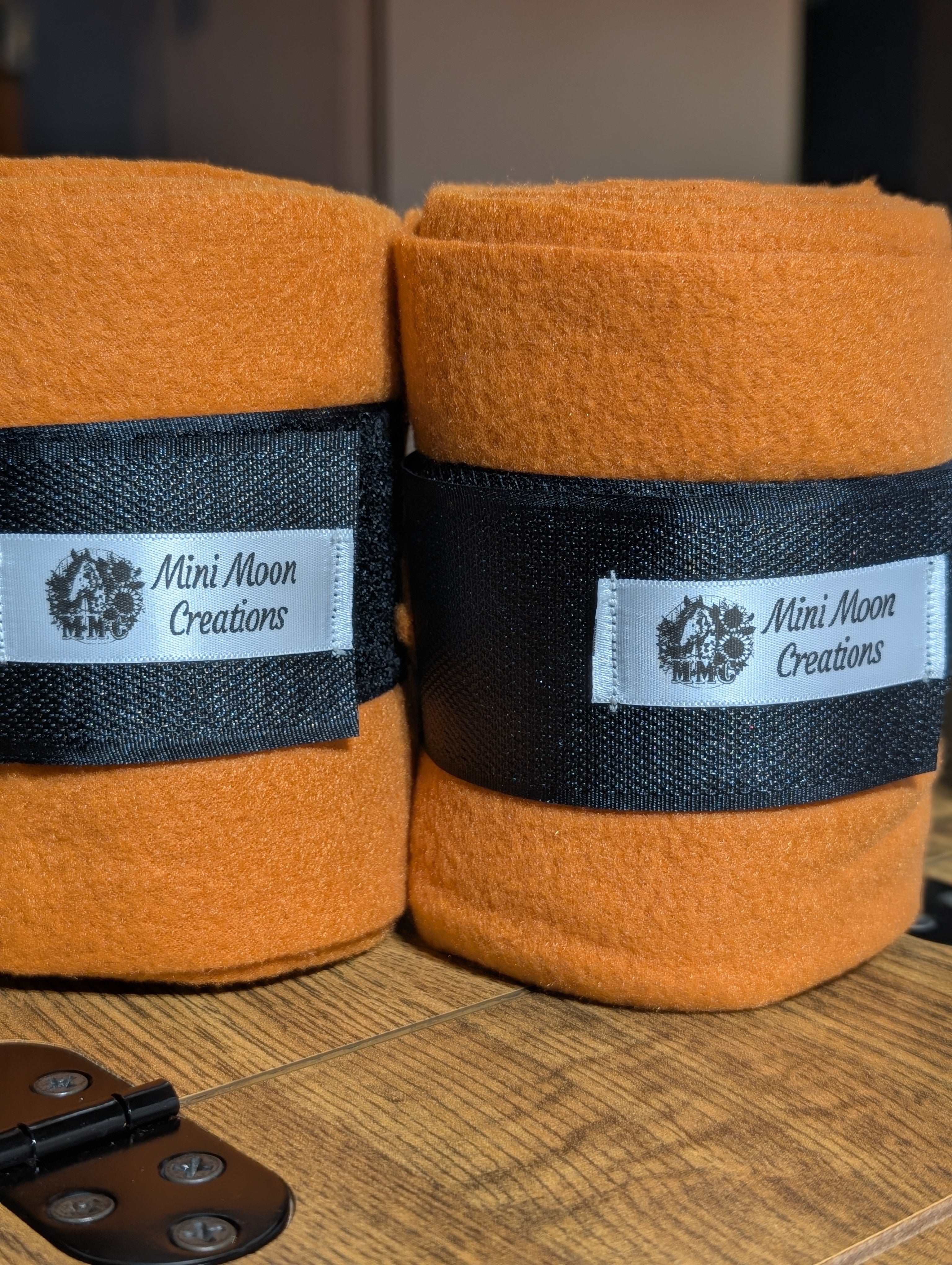 Modèle 034 - Orange brulé - Ensemble de 4