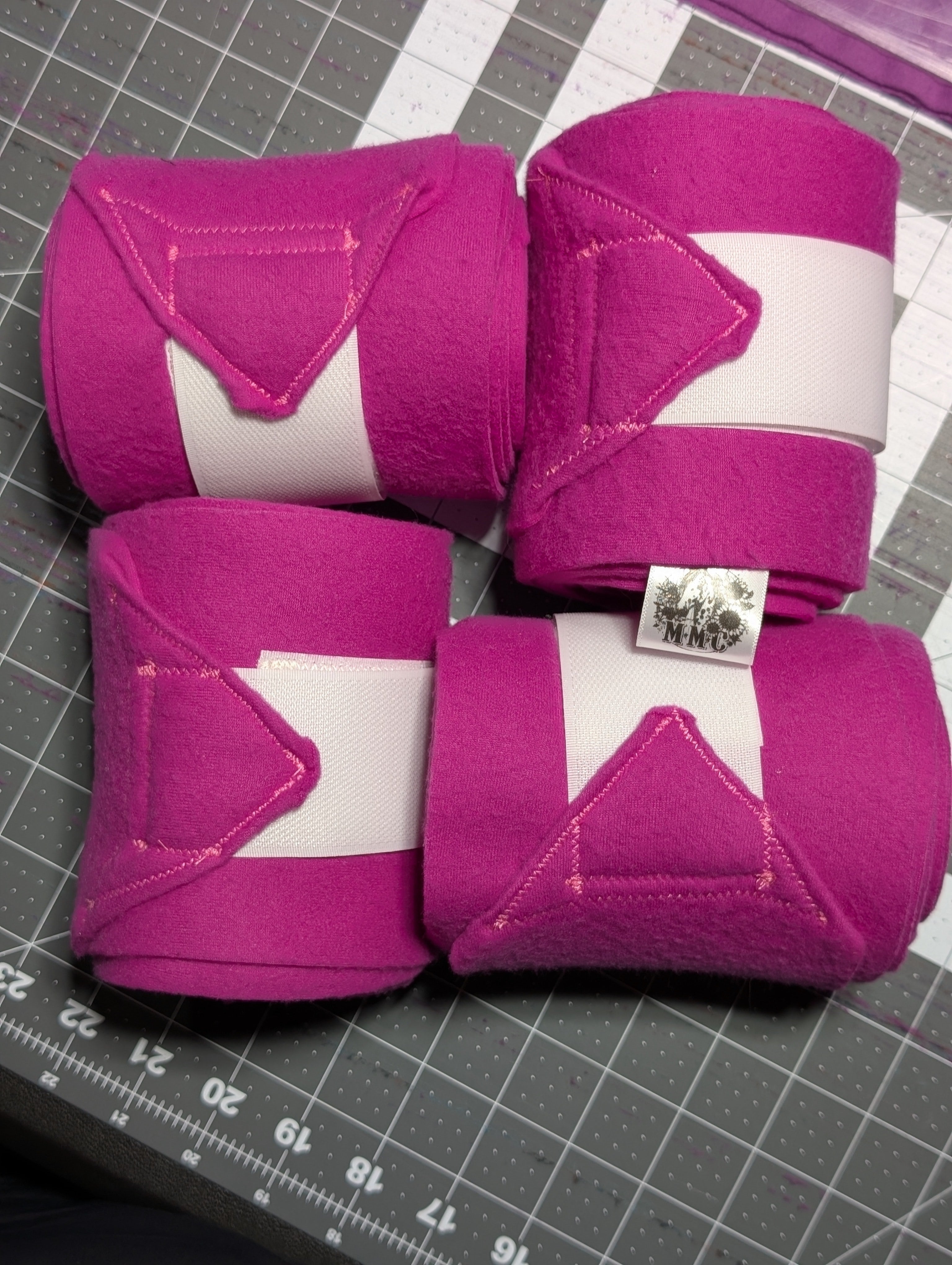 Modèle 039 - Fuchsia - Ensemble de 4