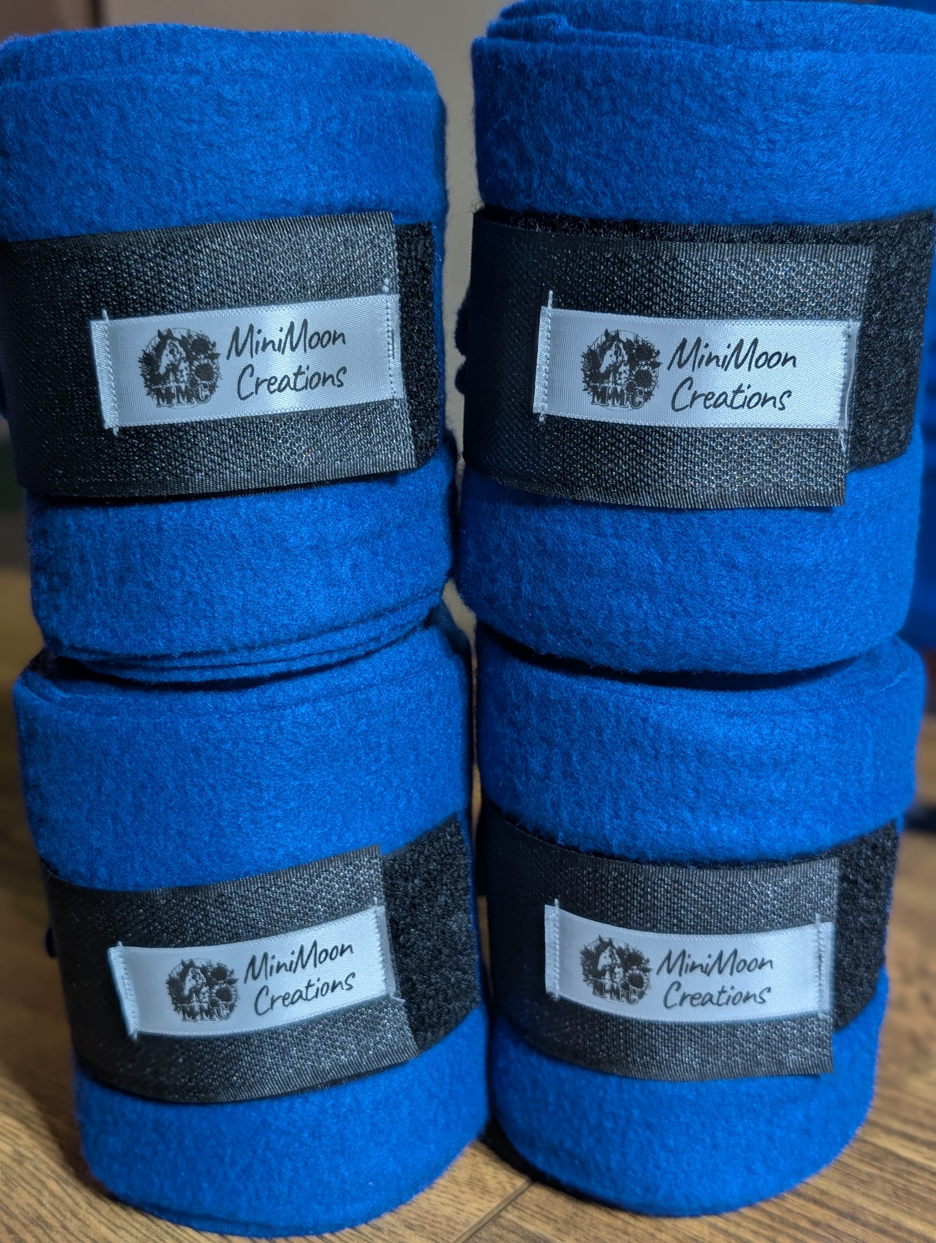 Modèle 064 - Bleu océan - Ensemble de 4