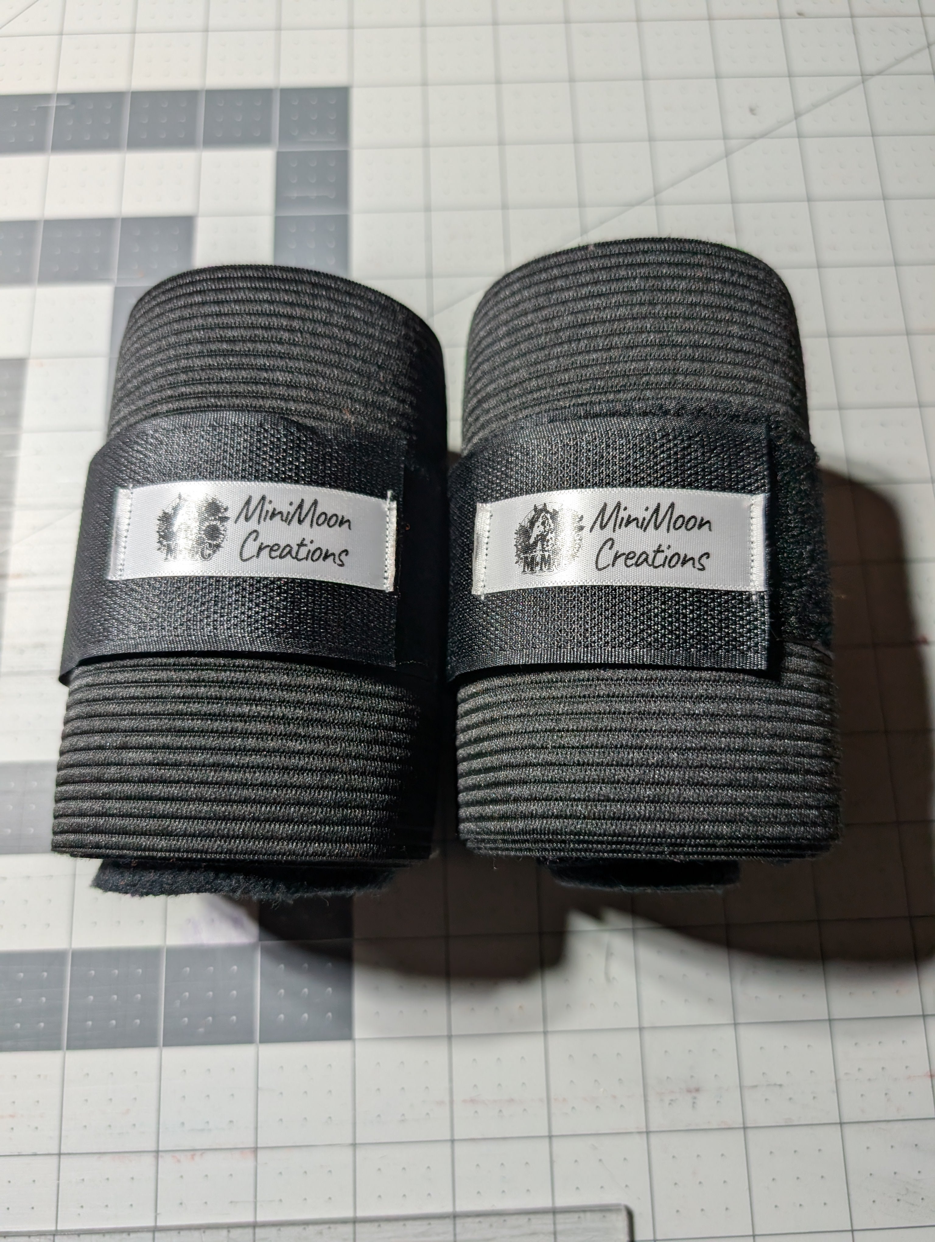 COMBI / Élastique NOIR ENSEMBLE DE 4