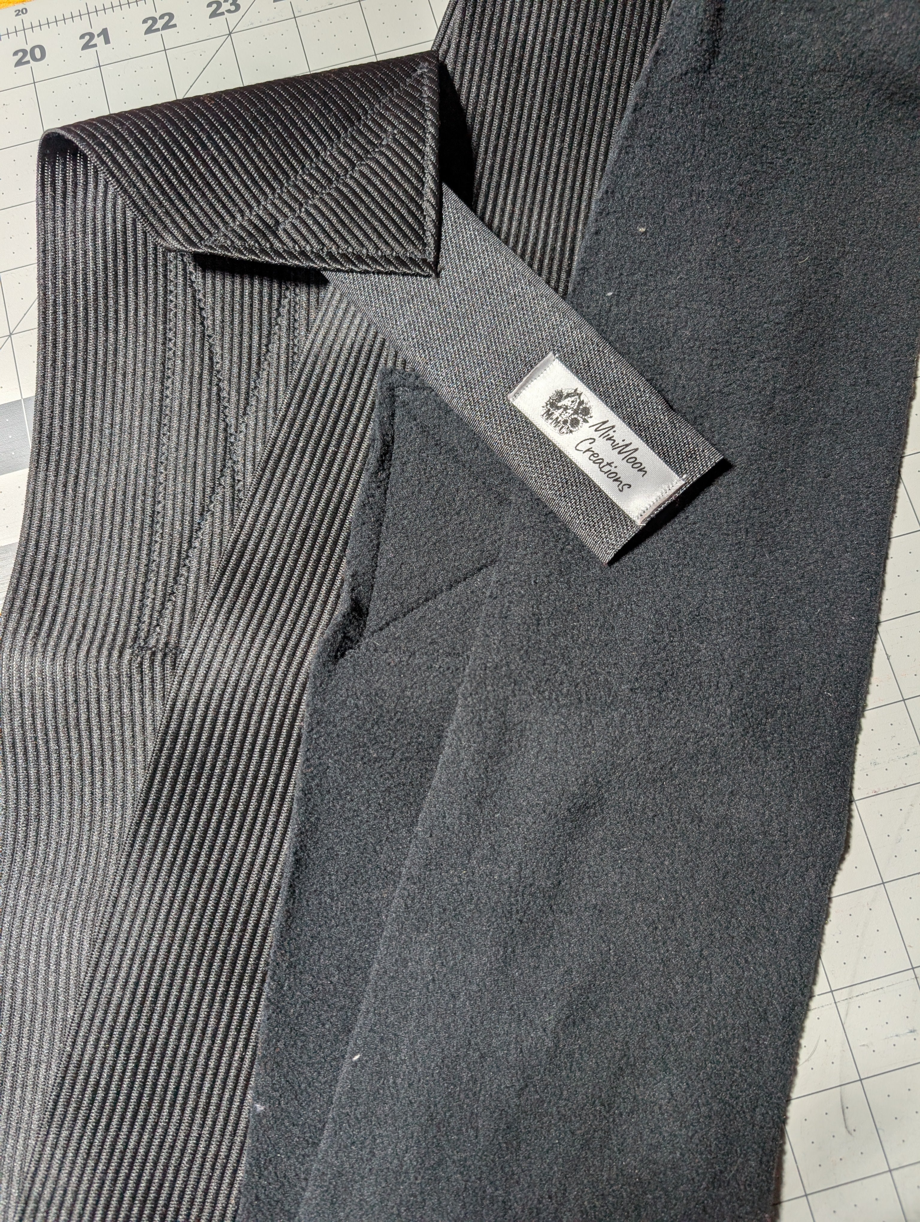 COMBI / Élastique NOIR ENSEMBLE DE 4